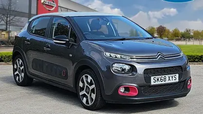 Used Citroën C3 PureTech 82 HP (60 kW) 2019 Grey Hatchback
