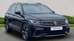 Black Used 2021 VW Tiguan R-line SUV | £19,993 (Fair price)