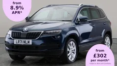 Blue Used 2021 Skoda Karoq SE L SUV | £21,206 (Fair price)