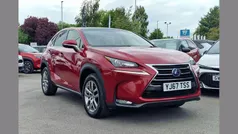 Red Used 2017 Lexus NX300h Luxury Line SUV | £16,500 (Good price)