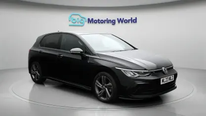 Used VW Golf VIII R-line 150 HP (110 kW) 2023 Black Hatchback