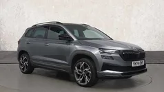 Graphite grey metallic Used 2024 Skoda Karoq SportLine SUV | £27,631 (Fair price)