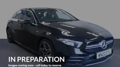 Used Mercedes A35 AMG Executive 306 HP (225 kW) 2020 Black Hatchback