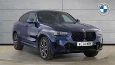 Blue Used 2024 BMW X4 M Sport SUV | £45,754 (Good price)
