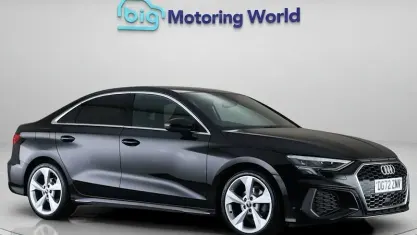 Used Audi A3 S-Line 110 HP (80 kW) 2022 Black Sedan