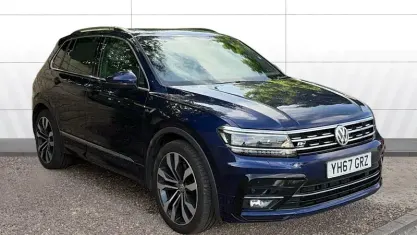 Used VW Tiguan R-line 179 HP (131 kW) 2017 Blue SUV