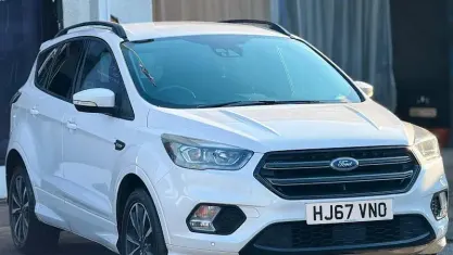 Used Ford Kuga ST-Line 150 HP (110 kW) 2017 White SUV