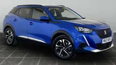 Blue Used 2021 Peugeot e-2008 Allure SUV | £8,395 (Fair price)