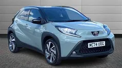 Tarragon with black Used 2025 Toyota Aygo Hatchback | £14,695 (Fair price)