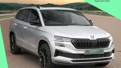 Brilliant silver metallic Used 2023 Skoda Karoq SportLine SUV | £24,312 (Fair price)