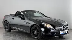 Black Used 2018 Mercedes SLC180 AMG line Cabriolet | £16,150 (Fair price)