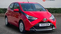 Solid red pop Used 2021 Toyota Aygo X-play Hatchback | £8,665 (Good price)