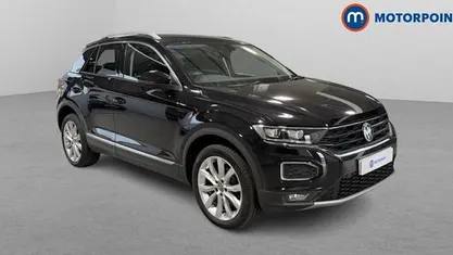 Black Used 2021 VW T-Roc SEL SUV | £18,599 (Fair price)