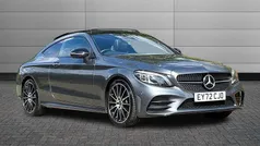Grey Used 2022 Mercedes C220 AMG line Coupe | £29,550