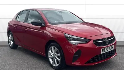 Used Vauxhall Corsa 75 HP (55 kW) 2020 Red Hatchback