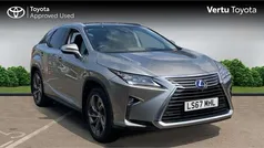 Silver Used 2017 Lexus RX450h SUV | £24,490 (Fair price)