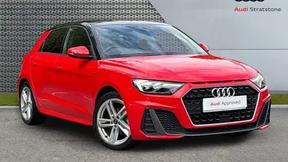Used Audi A1 Sportback S-Line 150 HP (110 kW) 2022 Red Hatchback