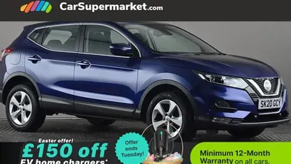 Used Nissan Qashqai Acenta Premium 116 HP (85 kW) 2020 Blue SUV