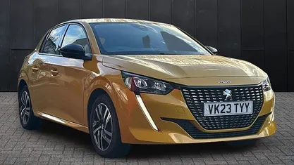 Yellow Used 2023 Peugeot 208 Allure+ Hatchback | £12,991 (Fair price)