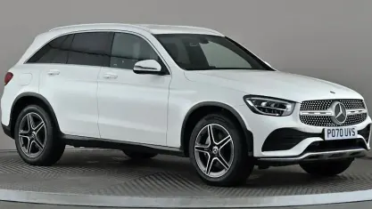Used Mercedes GLC220 AMG line 194 HP (142 kW) 2020 White SUV