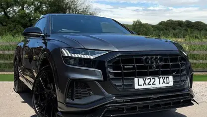 Used Audi Q8 Black Edition 340 HP (250 kW) 2022 Grey SUV