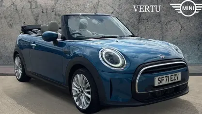 Used Mini Cooper Cabriolet Exclusive 136 HP (100 kW) 2021 Blue Cabriolet