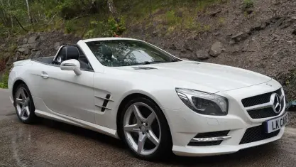 Used Mercedes SL350 AMG 306 HP (225 kW) 2013 White Cabriolet