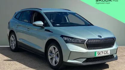 Used Skoda Enyaq iV ecoSuite 131 kW (179 HP) 2021 Silver SUV