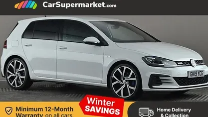 White Used 2019 VW Golf VII GTD Hatchback | £19,197 (Fair price)