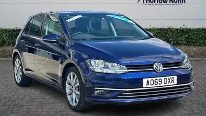 Used VW Golf VII GT 150 HP (110 kW) 2019 Blue Hatchback