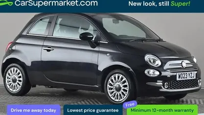 Used Fiat 500 70 HP (51 kW) 2023 Black Hatchback