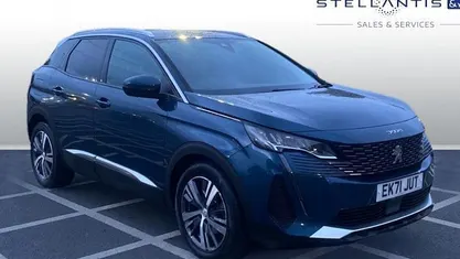 Blue Used 2021 Peugeot 3008 Allure Premium Estate | £13,431 (Fair price)