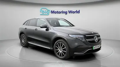 Used Mercedes EQC400 AMG line 300 kW (408 HP) 2022 Grey SUV