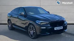 Black sapphire Used 2021 BMW X6 M Sport SUV | £45,278 (Fair price)