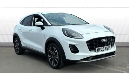 Used Ford Puma Titanium 125 HP (91 kW) 2025 White SUV