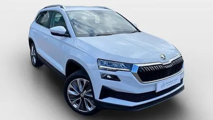 Used Skoda Karoq SE L 150 HP (110 kW) 2023 White SUV