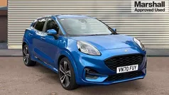 Blue Used 2020 Ford Puma Gen-E ST-Line X SUV | £14,003 (Fair price)