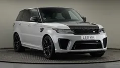 Used 2021 Land Rover Range Rover Sport SVR SUV | £53,500 (Fair price)