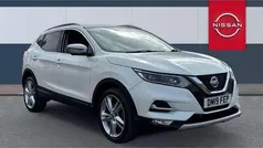 White Used 2019 Nissan Qashqai N-Motion SUV | £12,499 (Fair price)