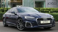 Blue Used 2022 Audi A5 Sportback S-Line Hatchback | £26,995 (Fair price)