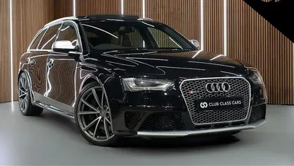 Black Used 2014 Audi RS4 Design Estate | £19,995 (Fair price)