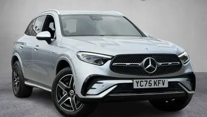 Used Mercedes GLC300 AMG line 313 HP (230 kW) 2025 Silver SUV