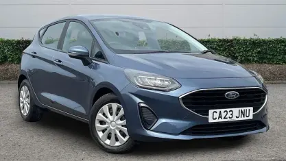 Used Ford Fiesta Trend 75 HP (55 kW) 2022 Blue Hatchback
