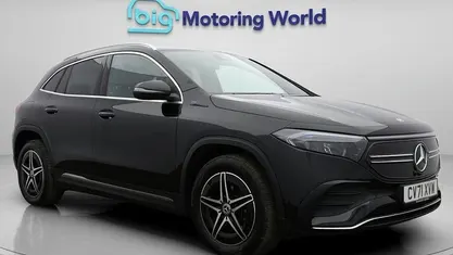 Used Mercedes EQA250 AMG line 139 kW (190 HP) 2021 Black SUV