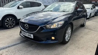 Used Mazda 6 150 HP (110 kW) 2017 Blue Estate