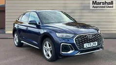 Blue Used 2021 Audi Q5 Sportback S-Line SUV | £29,621 (Good price)
