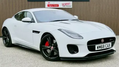 Used Jaguar F-Type R-Dynamic 300 HP (220 kW) 2018 White Coupe