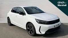 Special solid arctic white Used 2023 Vauxhall Corsa Ultimate Hatchback | £14,165 (Fair price)