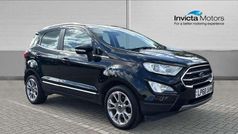 Black Used 2019 Ford Ecosport Titanium SUV | £11,850 (Fair price)
