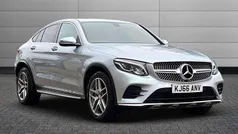 Diamond silver Used 2017 Mercedes GLC220 AMG Line Premium Coupe | £21,490 (Fair price)